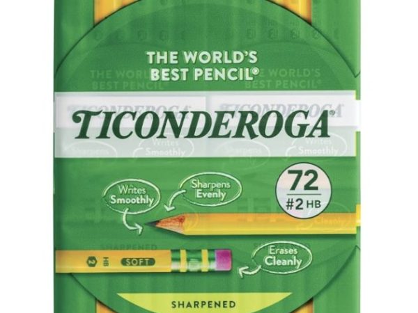 Ticonderoga Pencils, 72-Count Box for just $10.60 shipped!!
